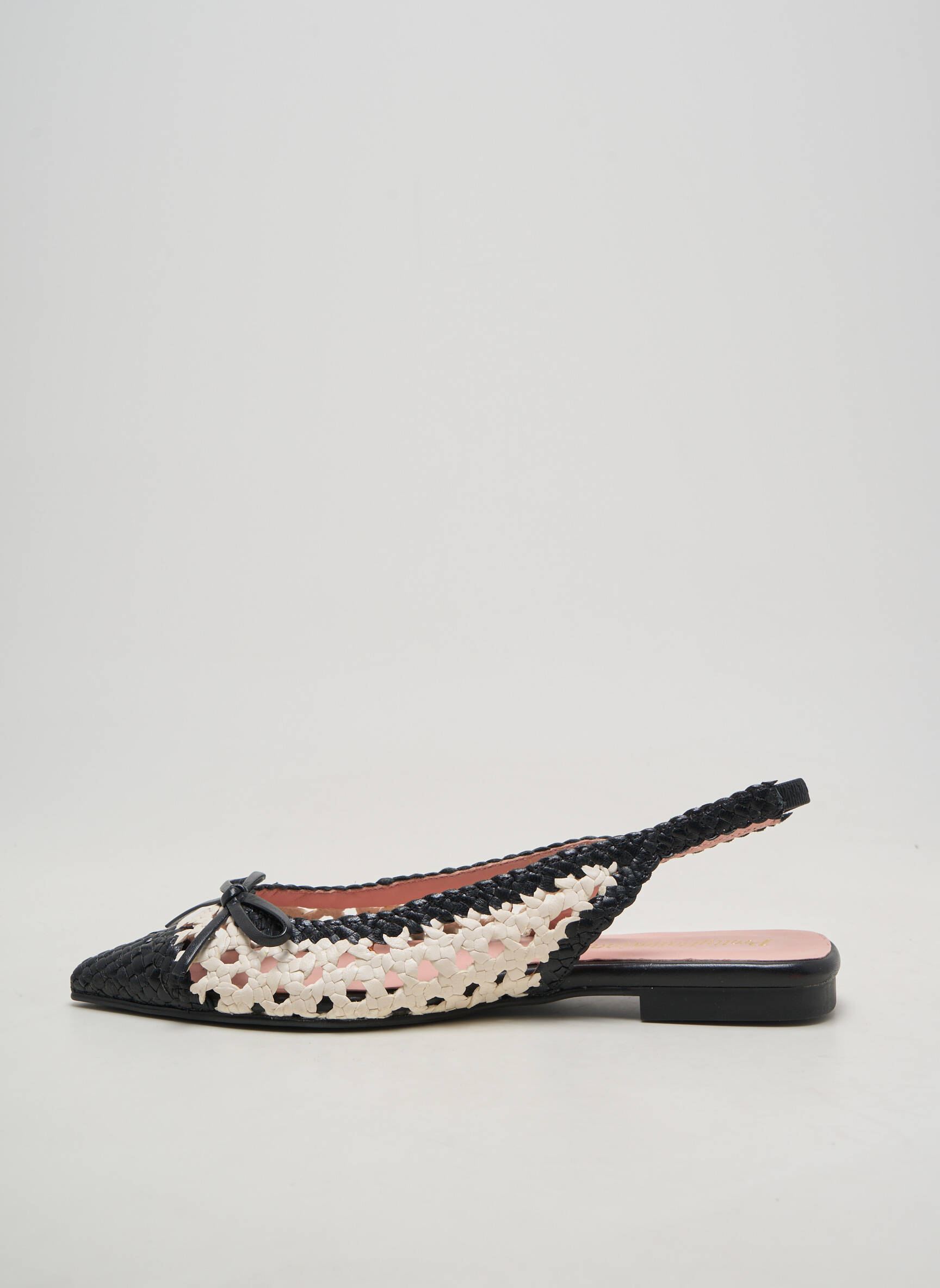 Sandalai/nu pėdos chiquet plokščias kulnas iki 3 cm juodas PRETTY BALLERINAS moteris