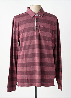 Polo ilgos rankovės ilgos rankovės violetinis PIERRE CARDIN vyras
