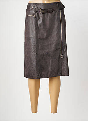 Pusilgis sijonas normala dydis rudas GERRY WEBER moteris