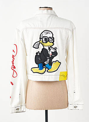 Kasdienis švarkas kišenės baltas DISNEY X KARL LAGERFIELD moteris