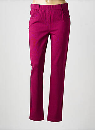 Jegging jersey audinys normala dydis violetinis BRANDTEX moteris