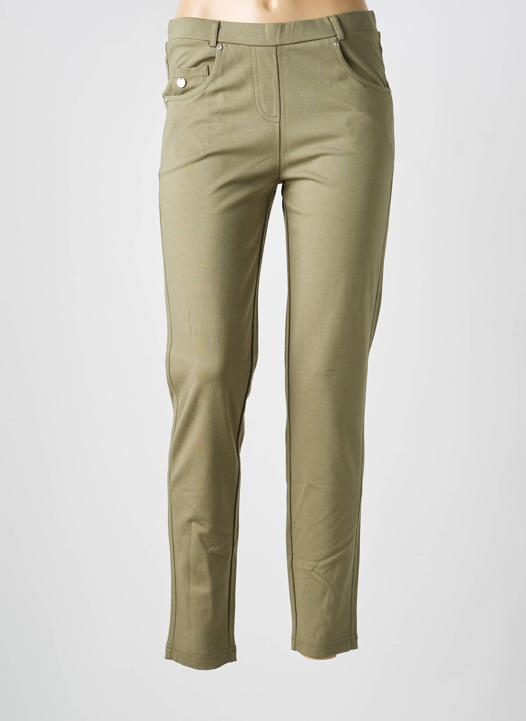 Jegging jersey audinys normala dydis žalias JOY OF LIFE moteris