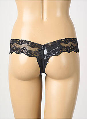 Tanga tanga juodas ANDRES SARDA moteris