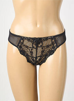 Tanga tanga juodas CHANTAL THOMASS moteris