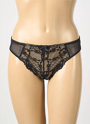 Tanga tanga juodas CHANTAL THOMASS moteris