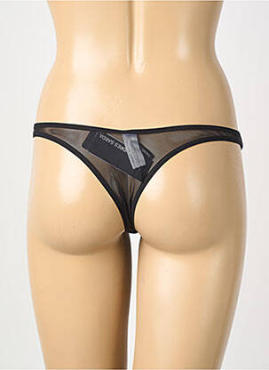 Tanga tanga juodas ANDRES SARDA moteris