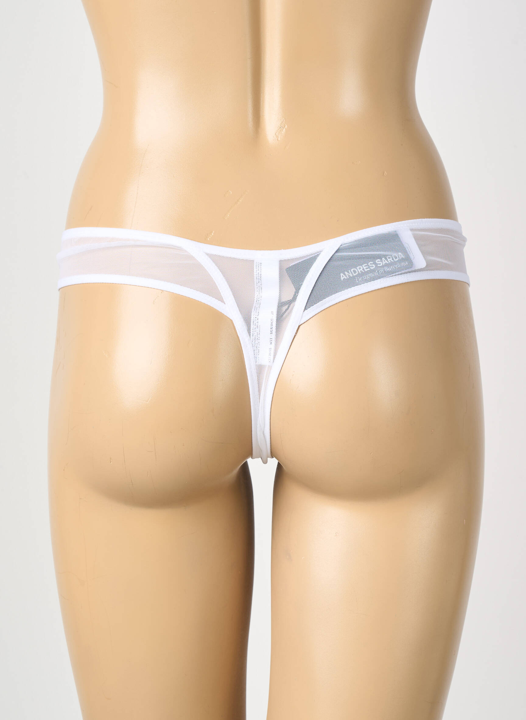Tanga siuvinėjimas baltas ANDRES SARDA moteris