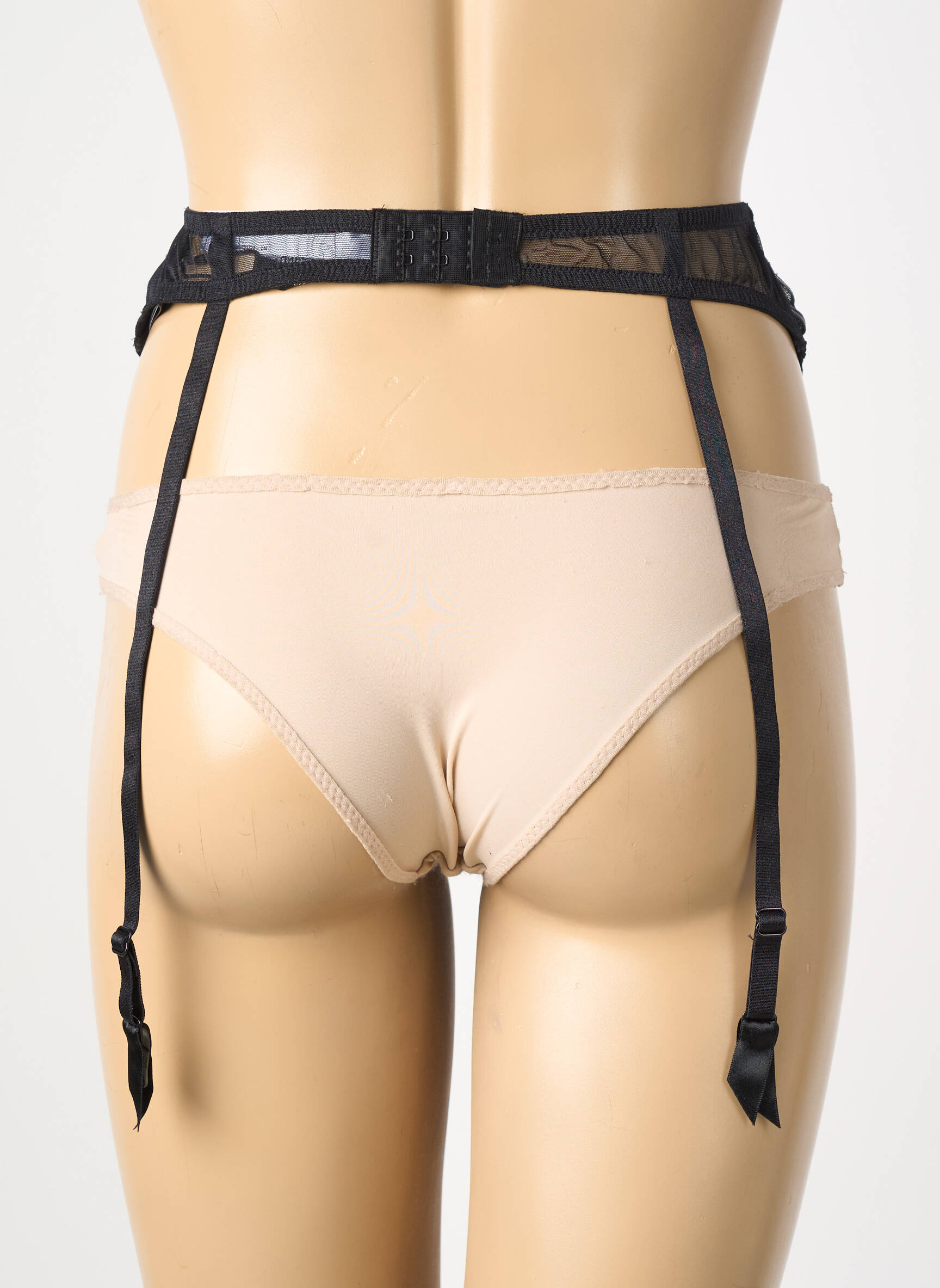 Korsetas/diržas reguliuojamos elastinės petnešos juodas ANDRES SARDA moteris