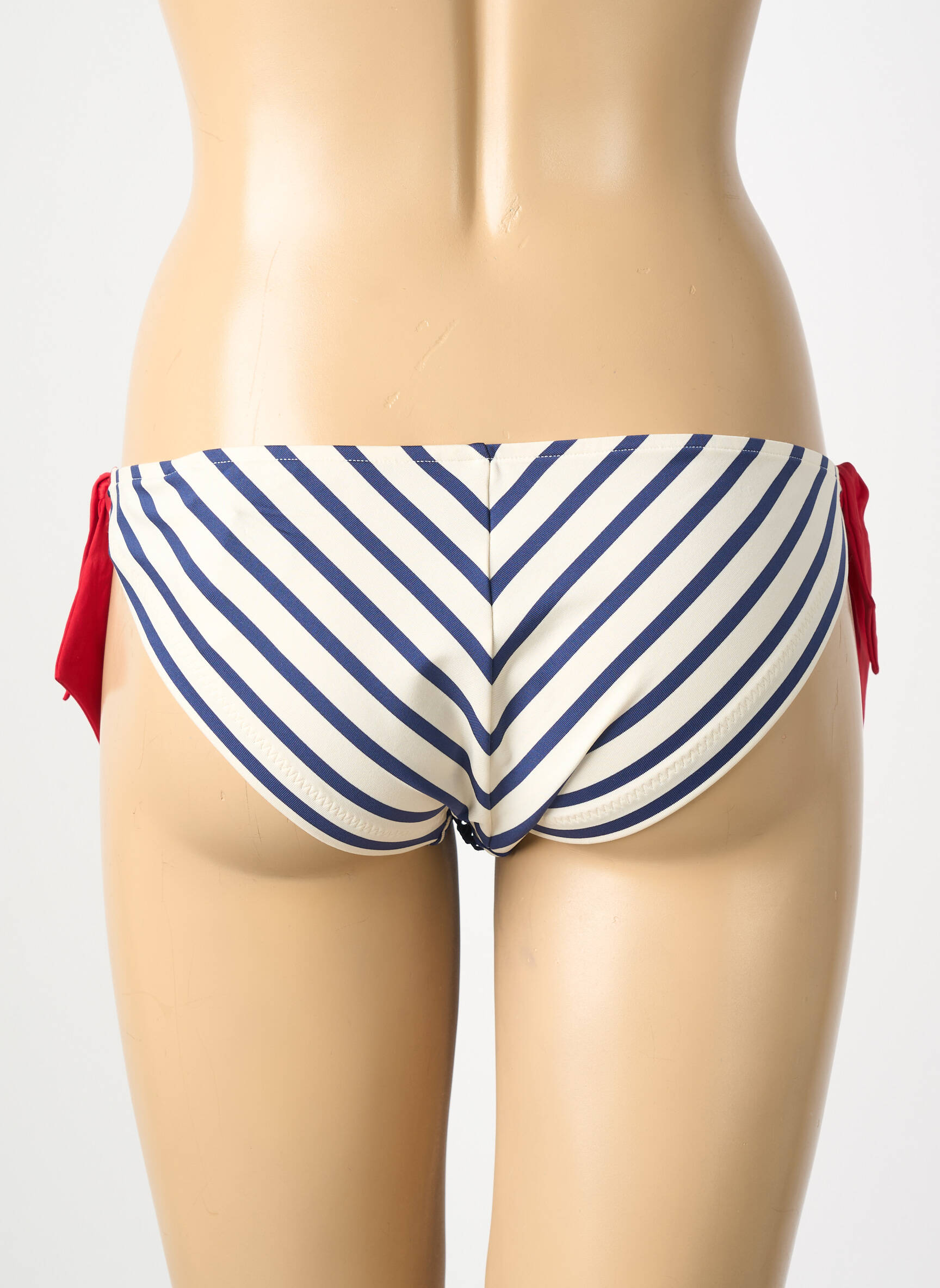 Maudymosi kelnaitės satino audinys bikini mėlyna ANDRES SARDA moteris