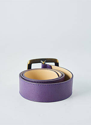 Diržas sustiprintos siūlės violetinis ATELIER BOWER moteris