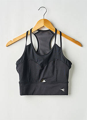 Liemenėlė be rėmo liemenėlės (moteriškos) juodas DIADORA moteris
