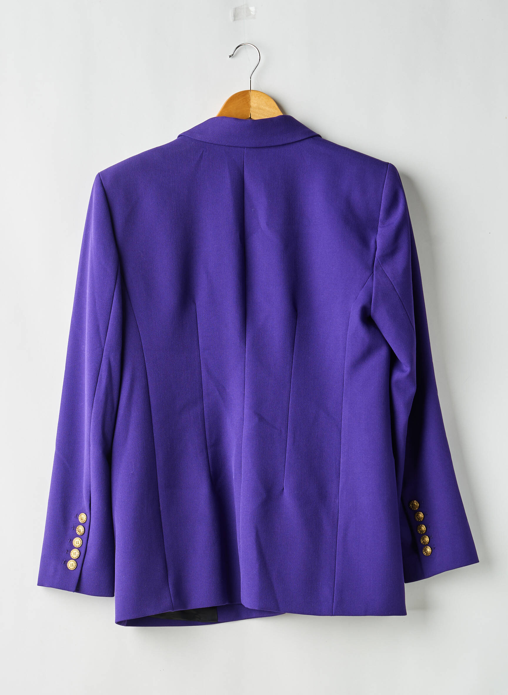 Švarkas kišenės violetinis ZARA moteris