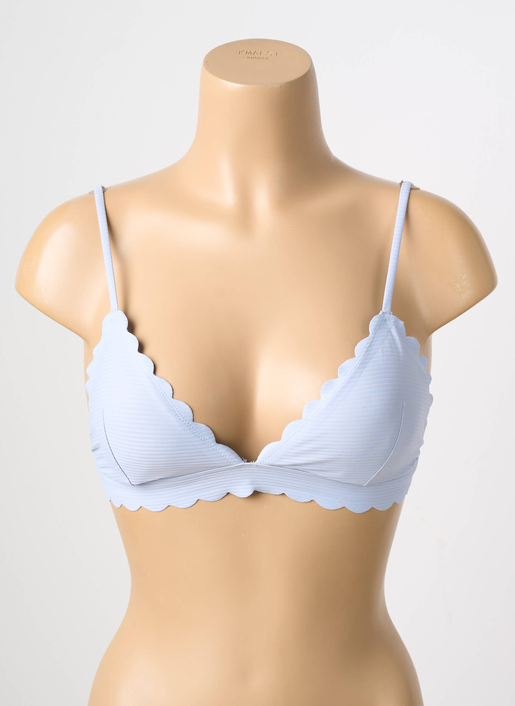 Maudymosi viršūnė tamprumas aukšti trikampiai mėlyna H&M moteris