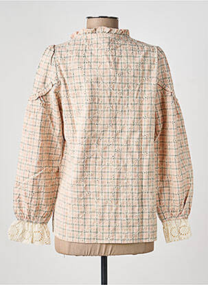Moteriškas marškinys fantazijos raštas ilgos rankovės bežinis ORFEO moteris