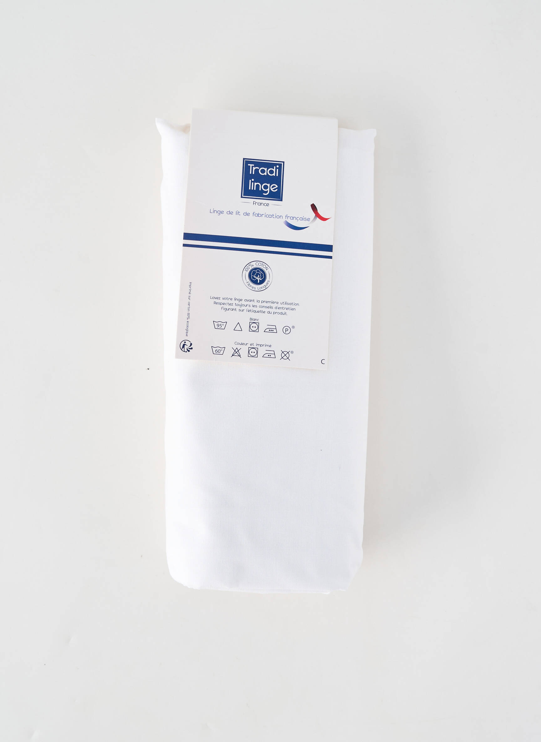 Lova apklotas baltas TRADI LINGE unisexas