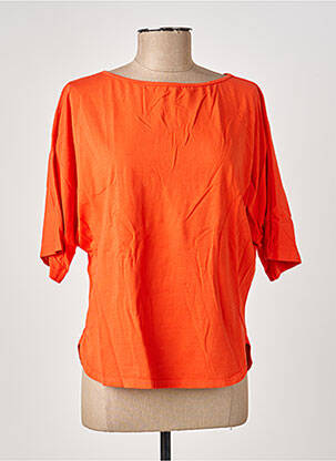 T-marškinys 3/4 rankovės 3/4 rankovės oranžinė COUTURIST moteris