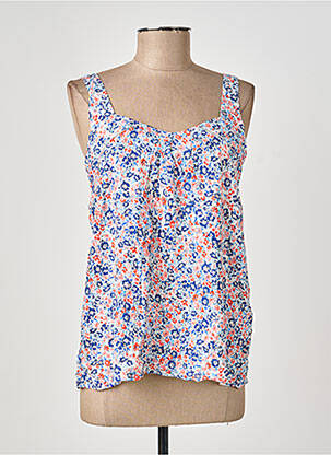 Viršūnė sklandi forma be rankų mėlyna DENIM &DRESS moteris