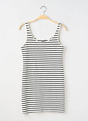 Viršūnė centrinė iškirptė plonos dirželiai baltas H&M moteris