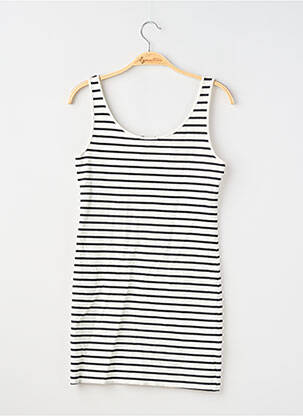 Viršūnė centrinė iškirptė plonos dirželiai baltas H&M moteris