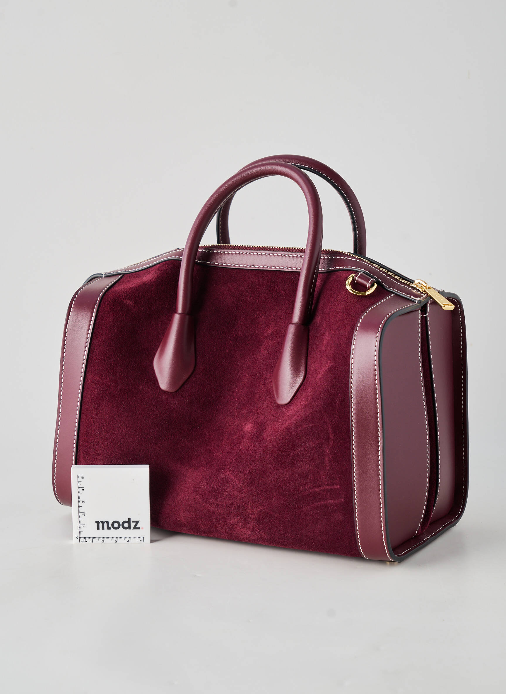 Krepšys daug kišenių stačiakampė forma violetinis LANCEL moteris