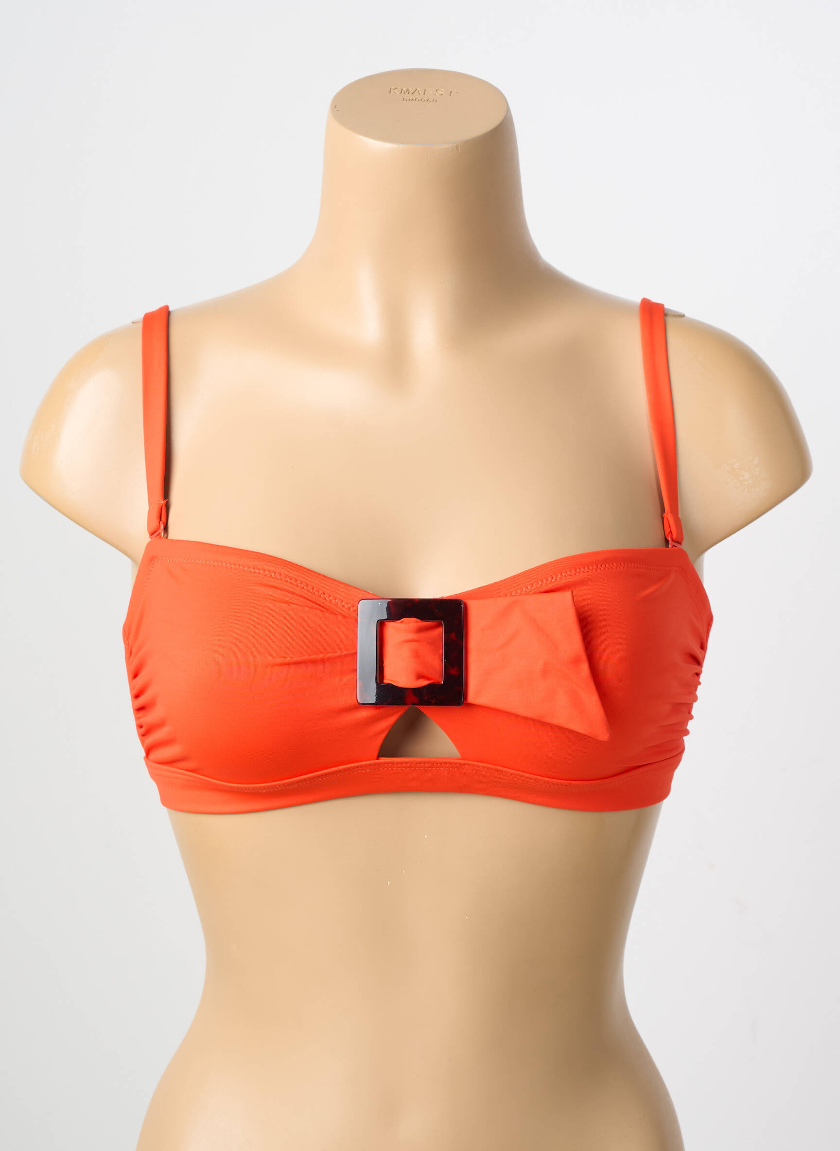 Maudymosi viršūnė tamprumas liemenėlės (moteriškos) oranžinė SIMONE PERELE moteris