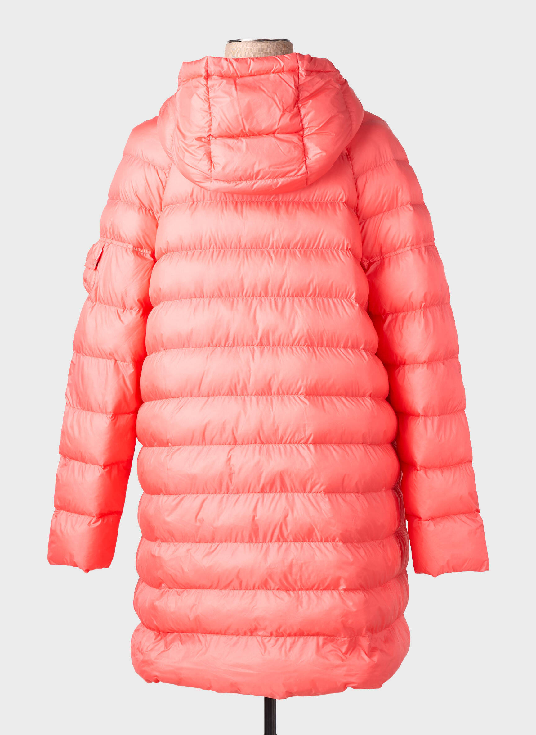 Pūkinė striukė ilgos rankovės su gobtuvu oranžinė MPC (MA PETITE CAPSULE) moteris