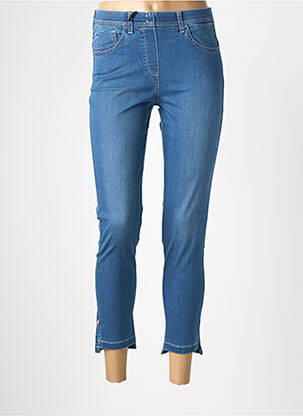 Jegging denimo audinys normala dydis mėlyna EAST DRIVE moteris