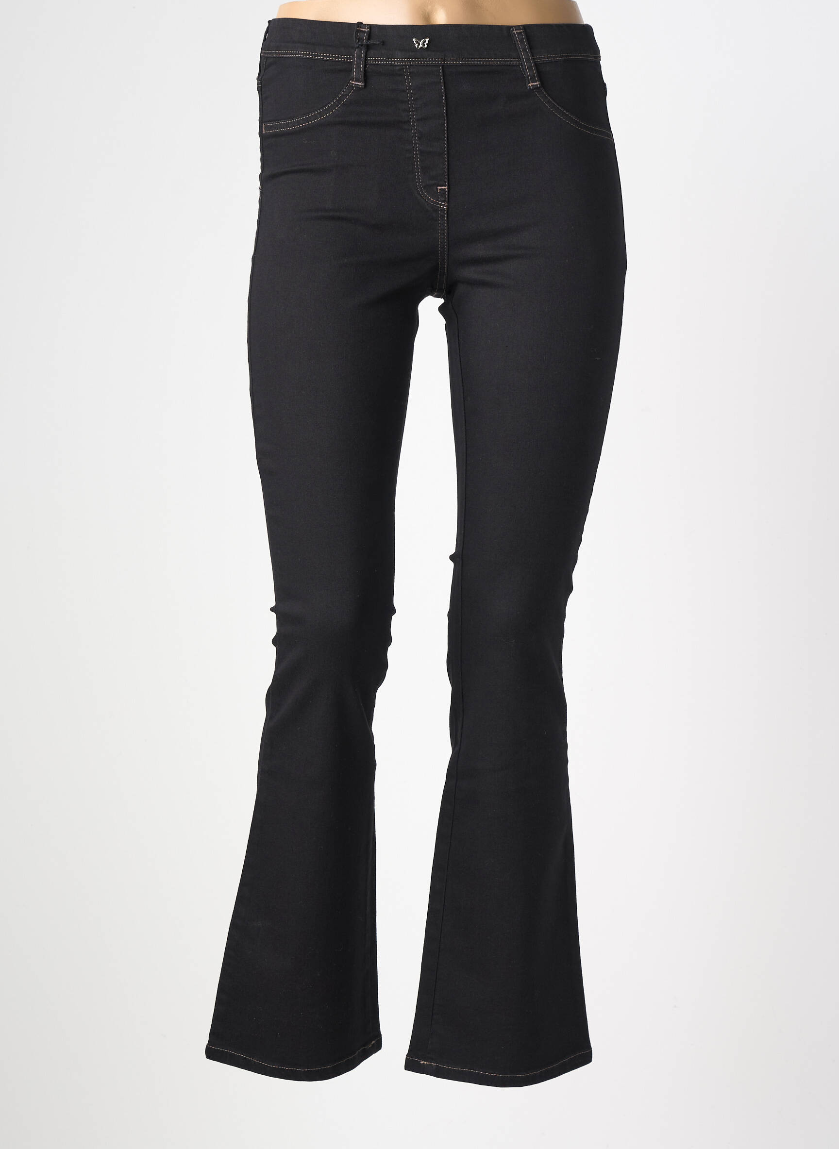 Jegging denimo audinys normala dydis juodas EAST DRIVE moteris