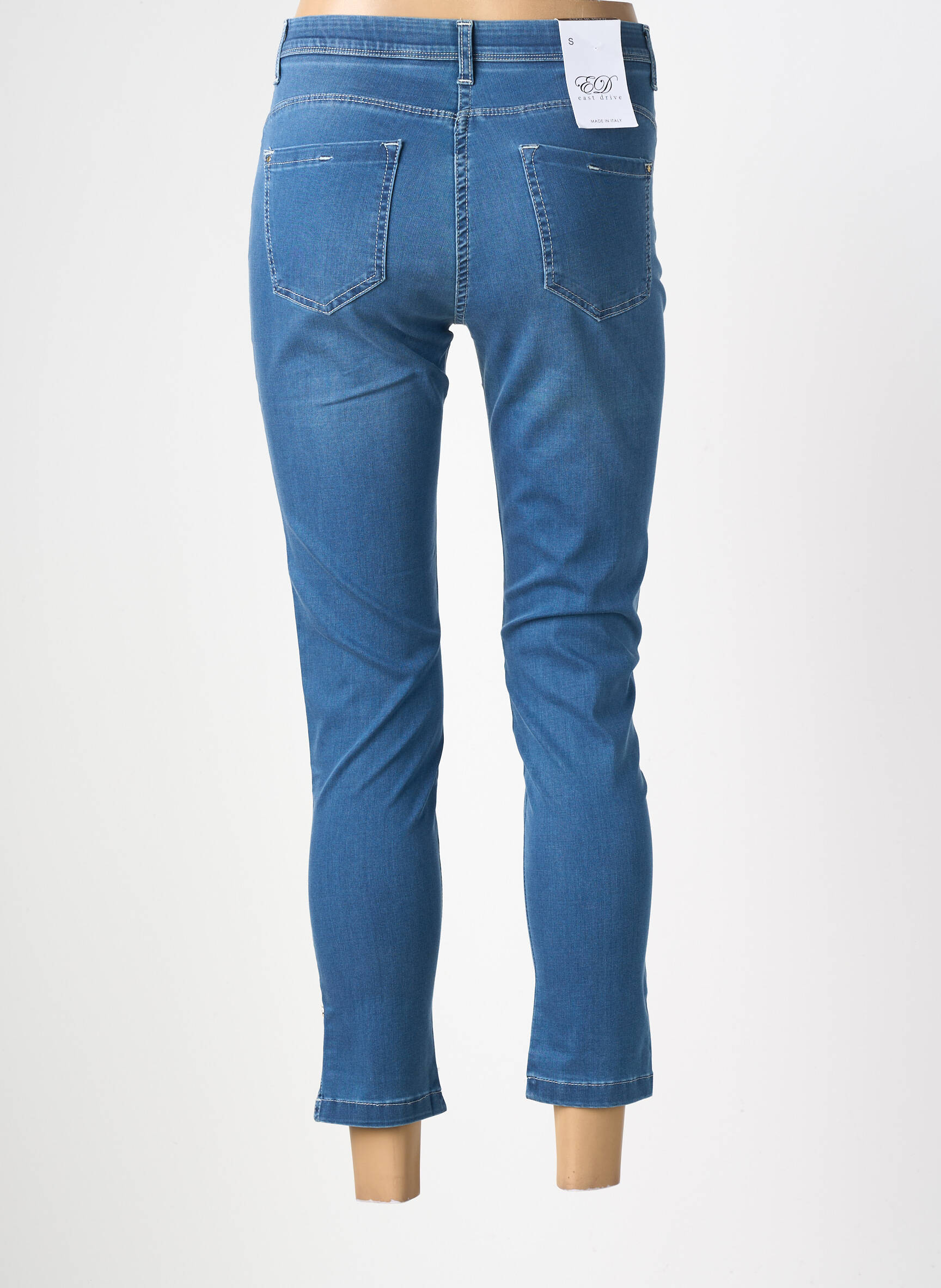 Jegging denimo audinys normala dydis mėlyna EAST DRIVE moteris