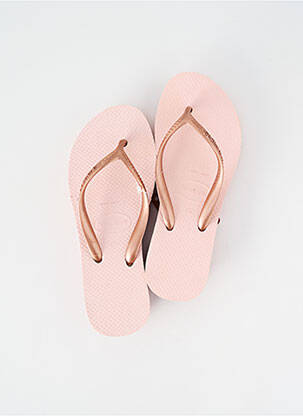 Šlepetės plokščias kulnas iki 3 cm rožinė HAVAIANAS moteris