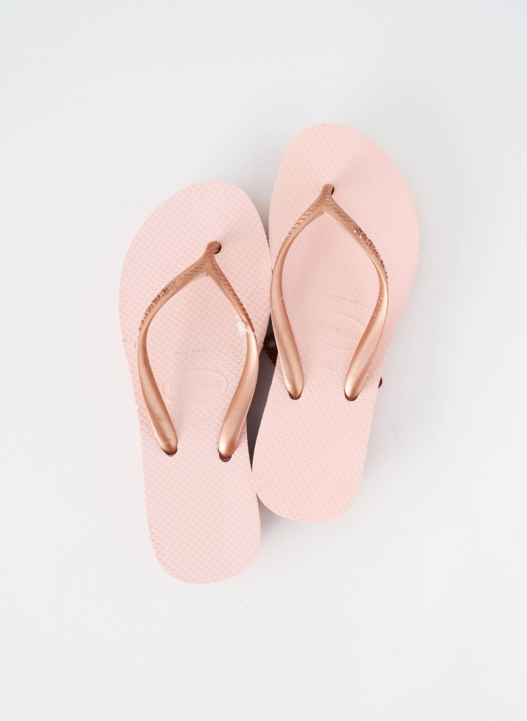 Šlepetės plokščias kulnas iki 3 cm rožinė HAVAIANAS moteris