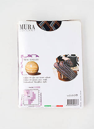 Kojinės tamprumas juodas MURA moteris