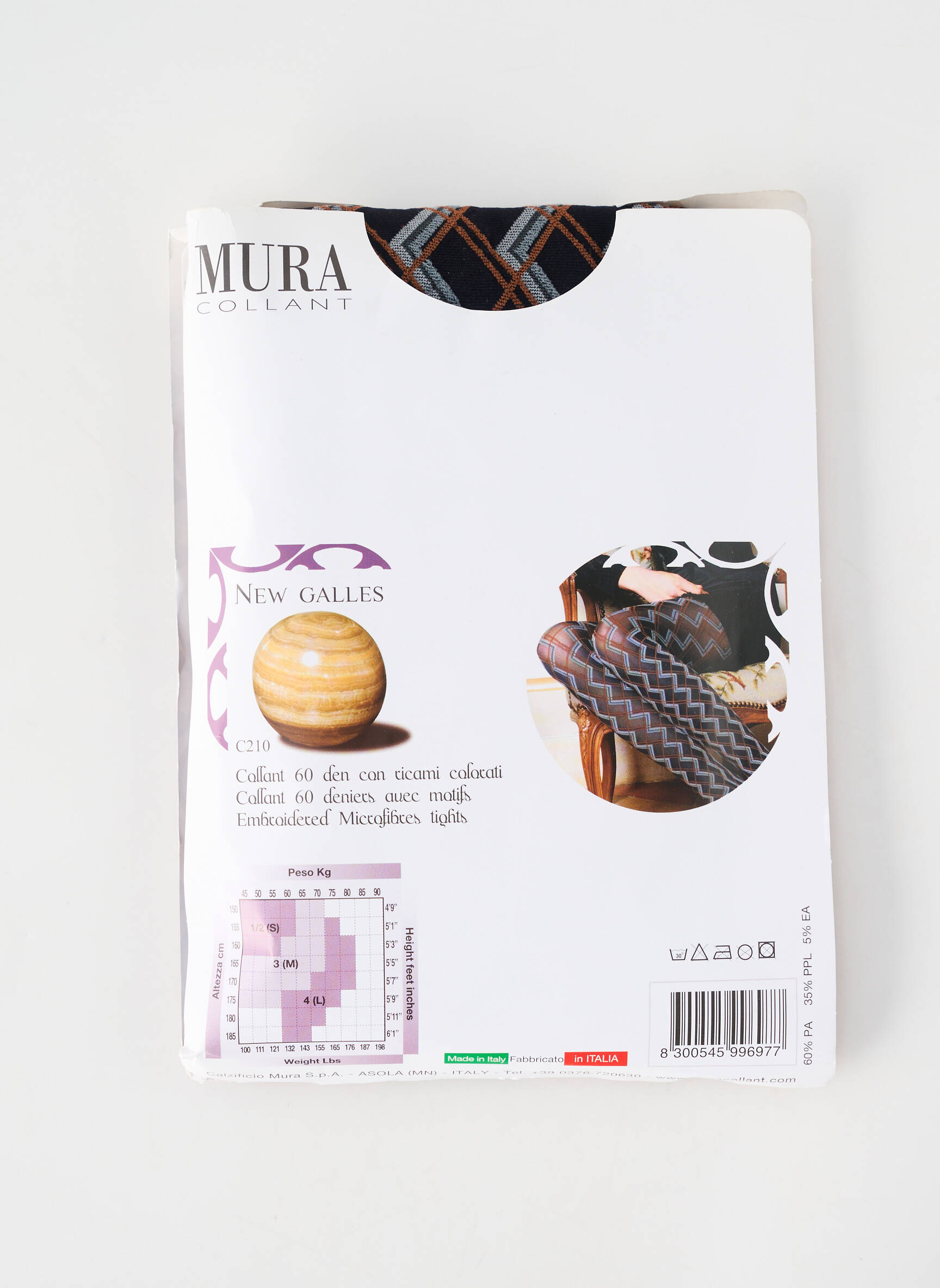 Kojinės tamprumas juodas MURA moteris