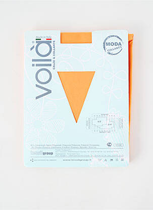 Kojinės tamprumas oranžinė VOILA moteris
