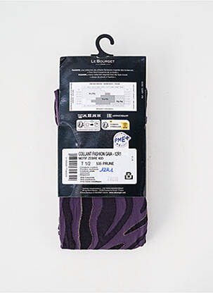 Kojinės tamprumas violetinis LE BOURGET moteris