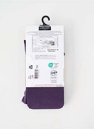 Kojinės tamprumas violetinis LE BOURGET moteris