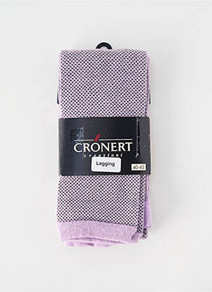 Legingas tamprumas violetinis CRONERT moteris