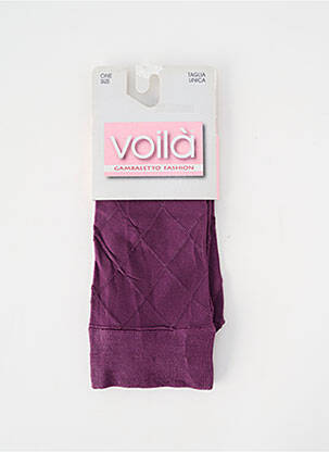 Kojinės tamprumas violetinis VOILA moteris
