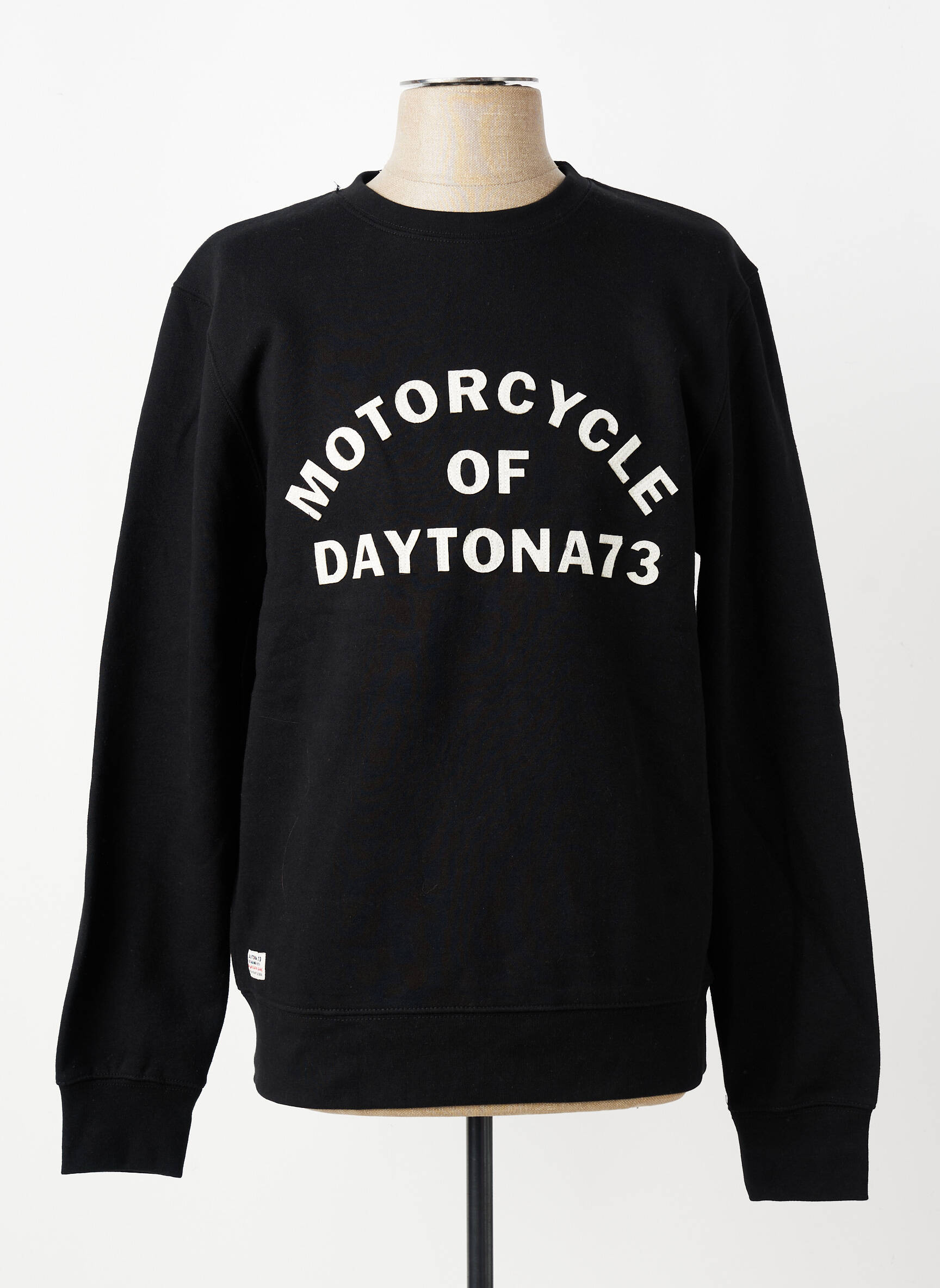 Mikroskopas tamprumas ilgos rankovės juodas DAYTONA vyras