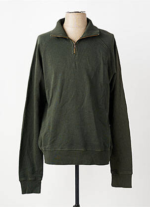 Mikroskopas tamprumas ilgos rankovės žalias IRON AND RESIN vyras
