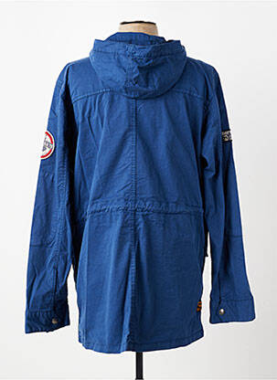 Parka ilgos rankovės be gobtuvų mėlyna DAYTONA vyras