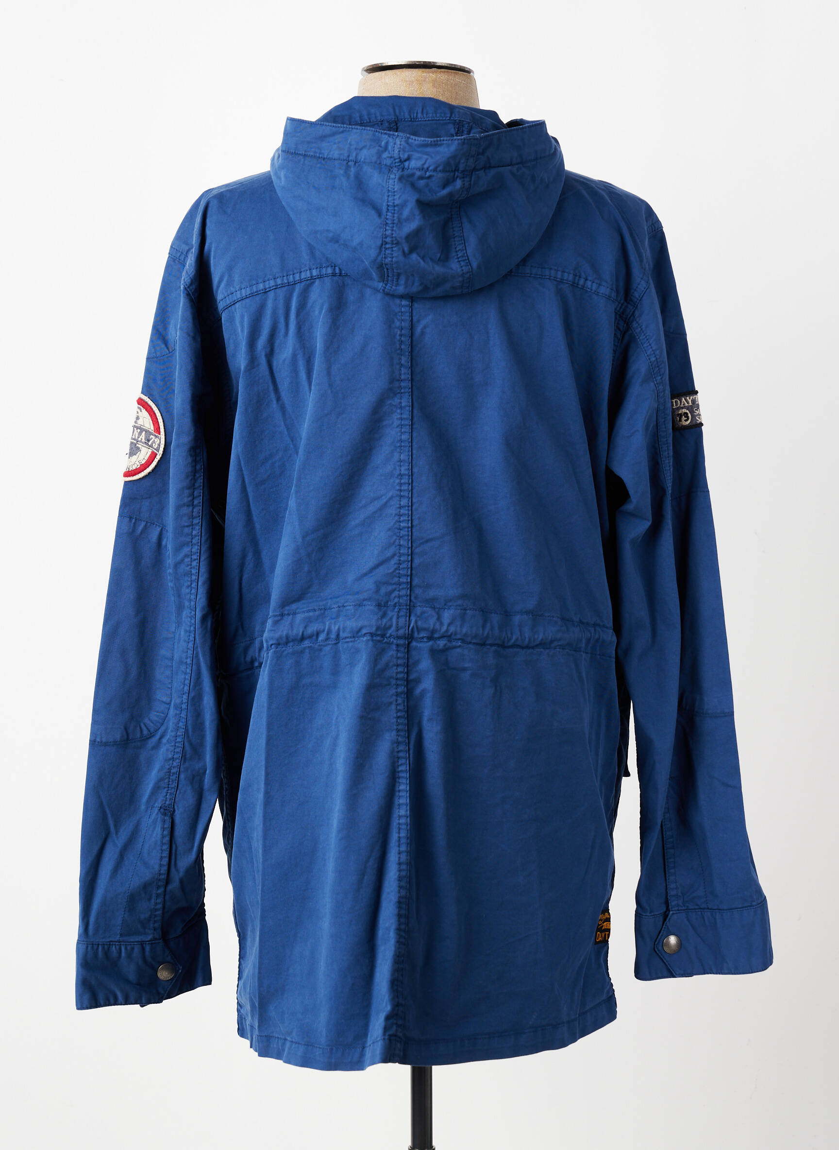 Parka ilgos rankovės be gobtuvų mėlyna DAYTONA vyras