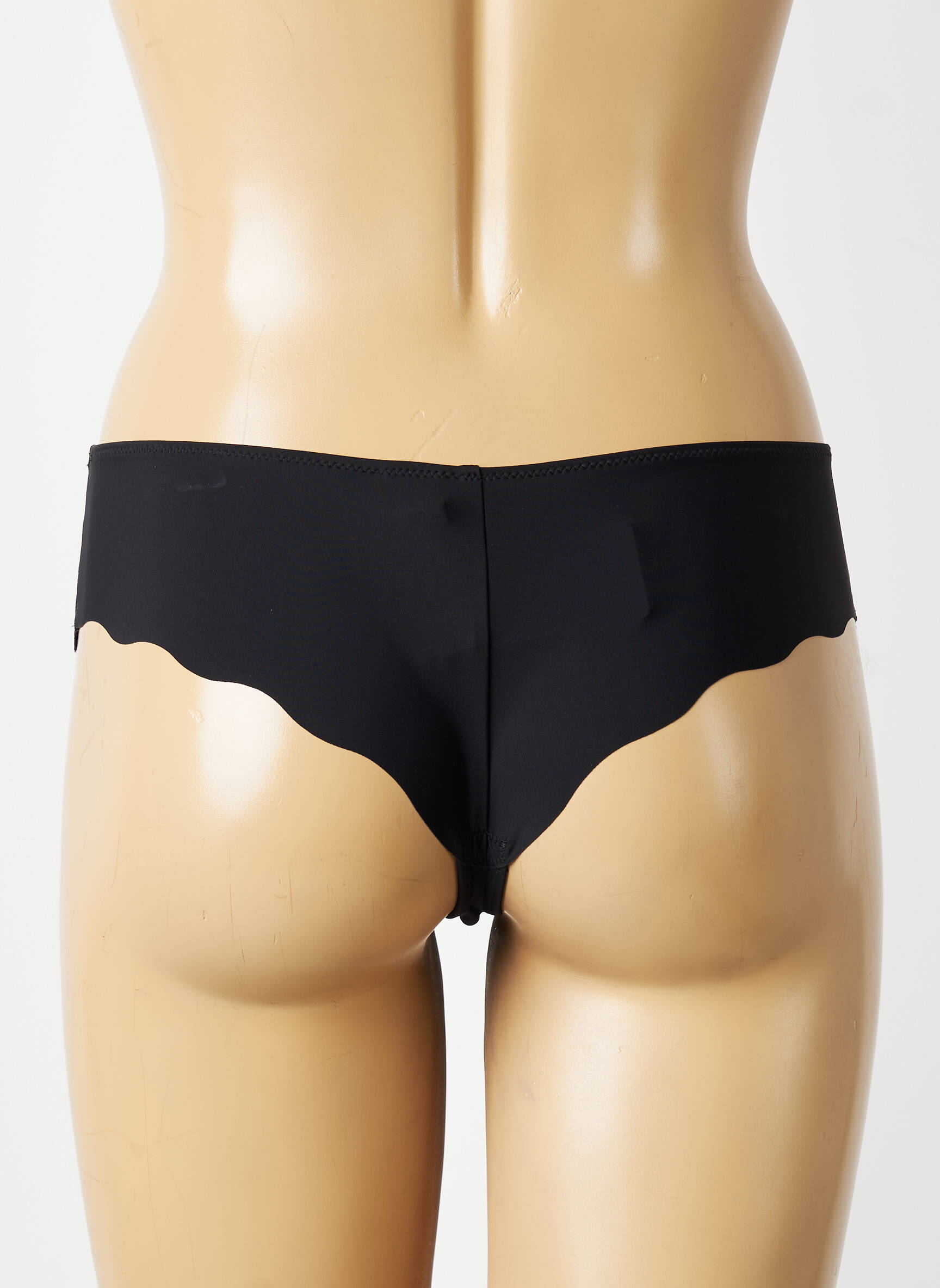 Tanga tamprumas juodas FANTASIE moteris