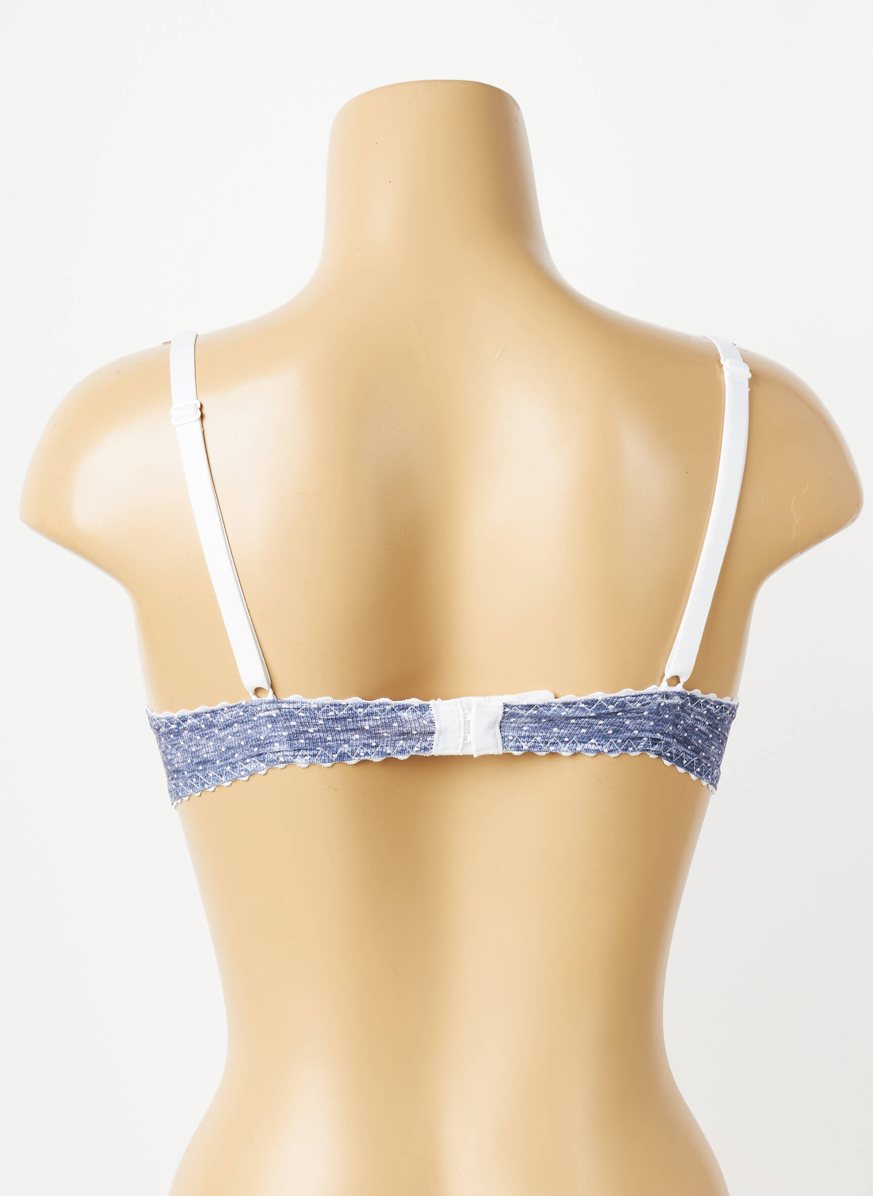 Liemenėlė push-up liemenėlė su aukštu palaikymu push-up liemenėlė su aukštu palaikymu mėlyna ANTIGEL moteris