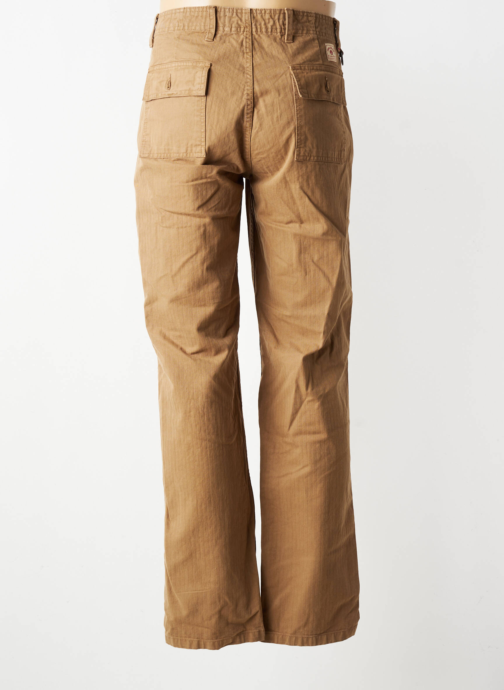 Chino kelnė kišenės normala dydis rudas IRON AND RESIN vyras