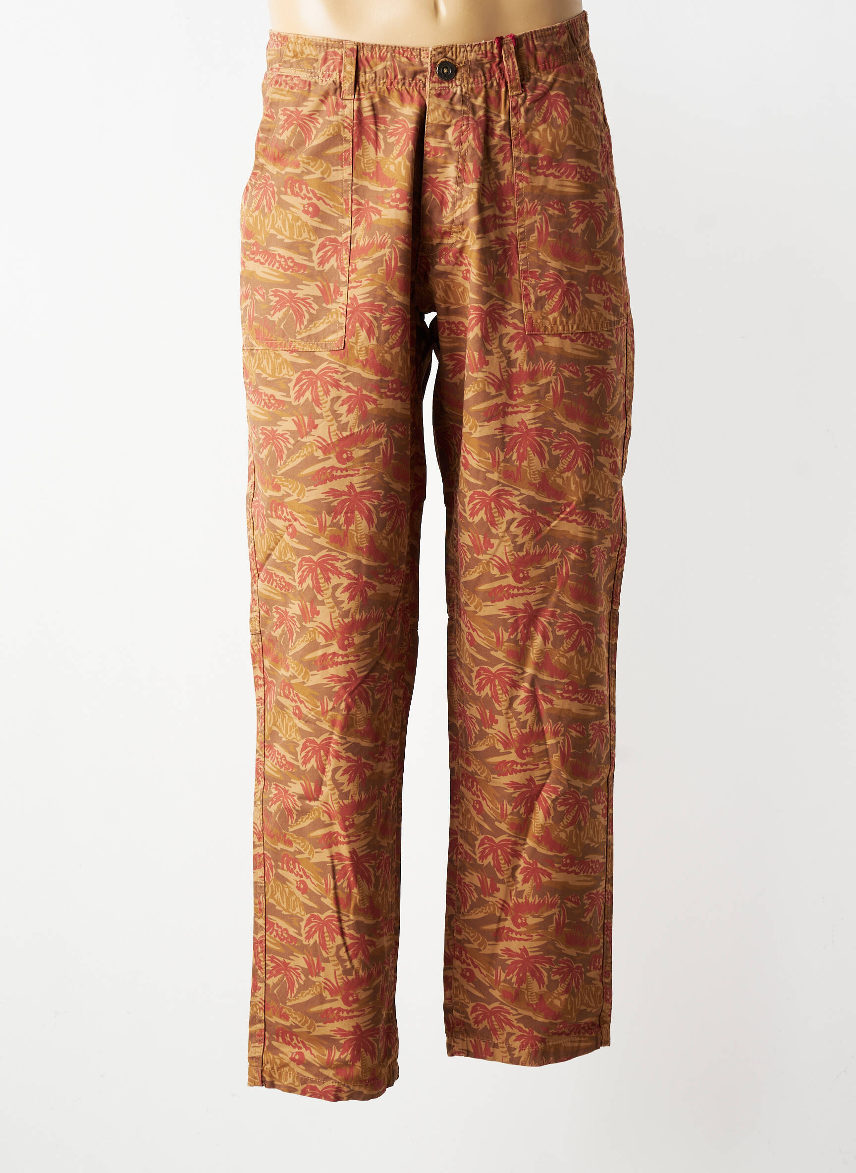 Chino kelnė kišenės normala dydis rudas IRON AND RESIN vyras