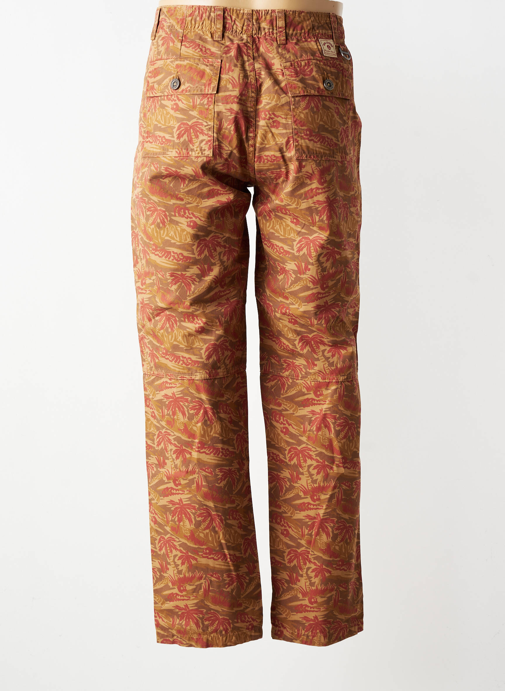 Chino kelnė kišenės normala dydis rudas IRON AND RESIN vyras