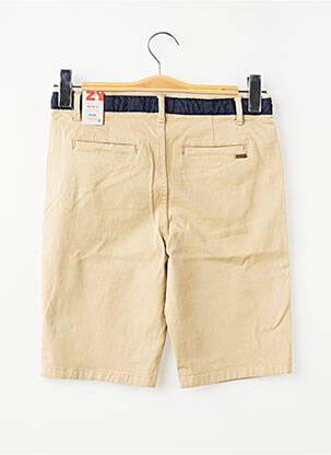 Bermudas popelinos audinys, kuris pasižymi lygiu ir tankiu paviršiumi. reguliuojamo dydžio bežinis ZY berniukas