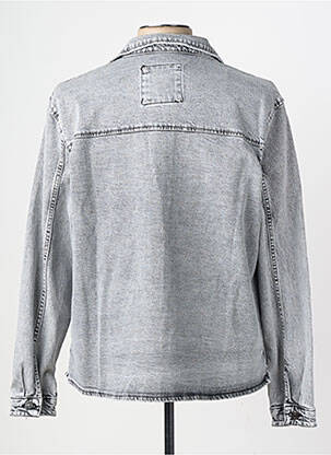 Kasdienis švarkas priekinė mygtukų uždarymo sistema pilka I8 DENIM vyras