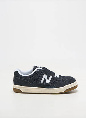 Bėgimo bateliai apvalus mygtukas apvalus mygtukas juodas NEW BALANCE berniukas